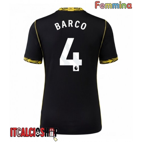 Chelsea Valentin Barco #4 Seconda Maglia Femmina 2026-27 Manica Corta